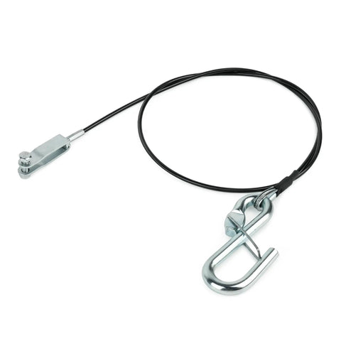 Beefed Up Trailer Brake Hydraulic Surge Actuator Breakaway Cable Assembly For DA10 DA16 DA20 DA91 Actuators with S Hook Tow Attachment