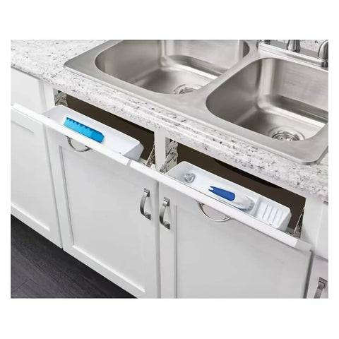 Stainless Steel Self Closing Reversible Door Hinge Set With Tip Out Function 2 Pieces 45 Degree Pivot on kitchen cabinet drawers