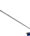 No Nonsense Commercial Floor Sweep With Integrated Squeegee Includes Sixty Inch Three Piece Aluminum Handle And 24 Inch Broom Head.