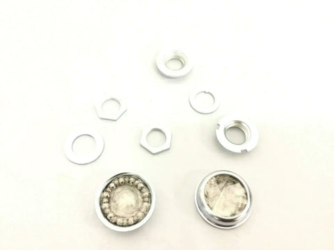 Crank Bearing Set 295560 Replacement Pedal Drive Bearing Kit components for upright and recumbent exercise bikes, multiple drive systems