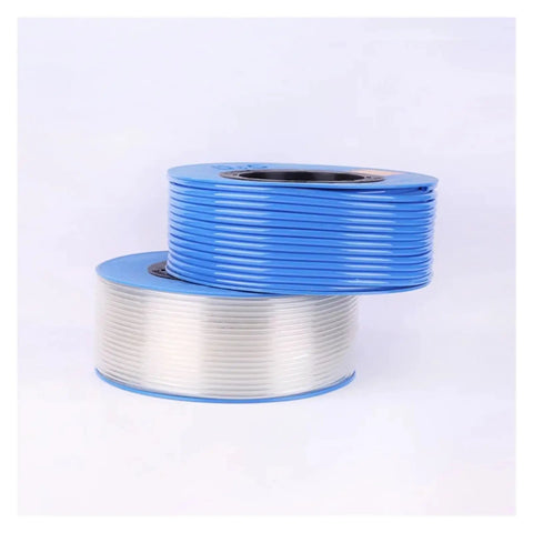 Heavy Duty 80 Meter Blue Polyurethane Pneumatic Air Hose 14Mm X 10Mm Slick Flow Tubing For Compressors Shop Build And Garage Projects Built Rock Solid on spools.