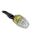 Diamond Shape Water Activated LED Safety Flash Light With Clip Mini Waterproof White Light For Night Dives Low Visibility Emergency Gear