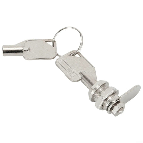 Cam Lock Set For Cabinets Mailboxes And RV Doors Keyed Alike Zinc Alloy Cylinder With Keys
