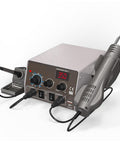 LCD Display Hot Air Rework Station Workhorse with Adjustable Temperature Desoldering Gun for PCB Manufacturing