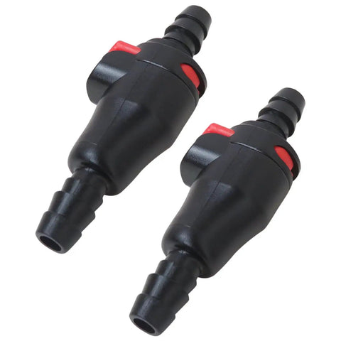 Professional 2-Pack Hydration System Quick Disconnect Adapters For One Quarter Inch Tubing And Leak Free Connections