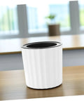 4 Pack Self Watering Orchid Pots With Drainage Holes For Indoor Plants And Herbs White Plastic Planters For Orchids And Small Flowers Easy Care Low Maintenance Gardening Supplies, white pot