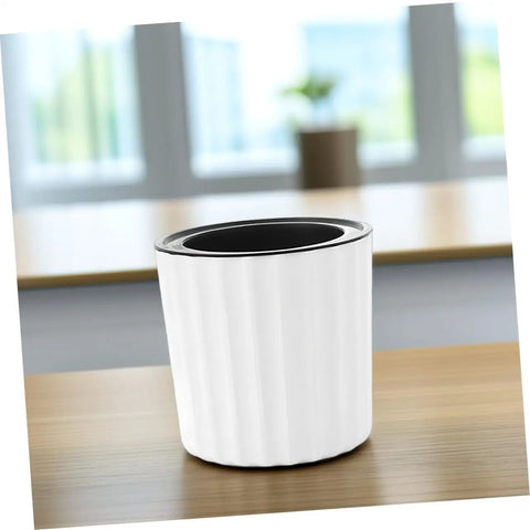 4 Pack Self Watering Orchid Pots With Drainage Holes For Indoor Plants And Herbs White Plastic Planters For Orchids And Small Flowers Easy Care Low Maintenance Gardening Supplies, white pot