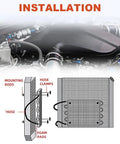 Installation guide for Half Inch Transmission Cooler Kit With Aluminum Tube And Fin 16 Pass Universal Oil Cooler