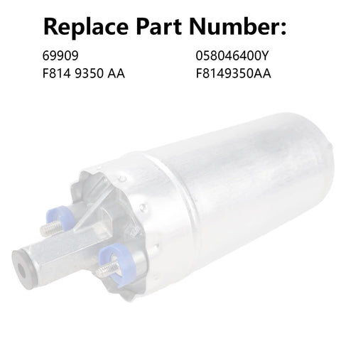 Electric Fuel Pump Direct Fit No Hassle Install For Ford F250 F350 F450 F550 Super Duty And Excursion 7.3L Power Stroke 1999 2000 2001 2002 2003 Replacement 69909 0580464074 F8149350AA EG52252020