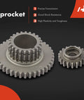 8-Piece Engine Timing Chain Kit With Sprocket, Tensioner, And Guide For Nissan Altima 2014-2018 And Rogue 2014-2016, 2020 DOHC 2.5L