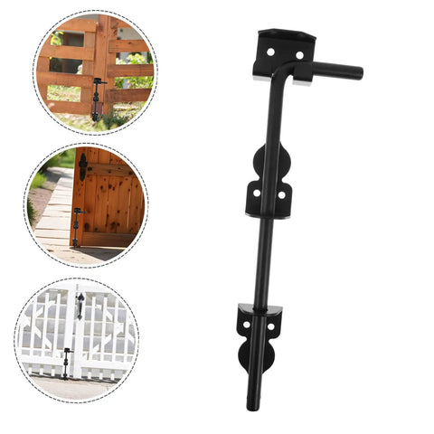 Rock Solid Heavy Duty Cane Bolt Drop Rod For Gates And Fences Sturdy Ground Safety Latch With All Hardware For Outdoor Security And No Sweat Setup Today