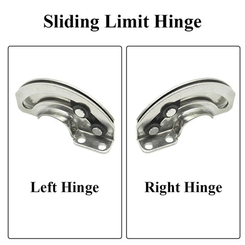 Hidden 90 Degree Hinge With Adjustable Limit For Indoor Doors Cabinets Electrical Boxes And Automation Gear Left And Right Stainless Steel Heavy Duty Build Built To Last