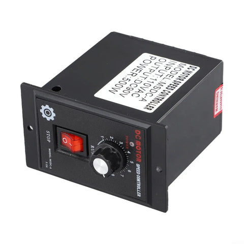 Workhorse 500W DC Motor Speed Controller With Forward And Reverse Regulation Adjustable Speed Panel Mount Design.