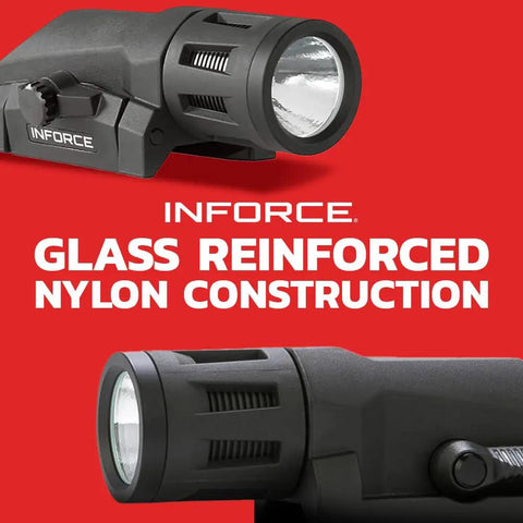 Gen 2 WML 400 Lumen Weapon Light With White Light And IR Illuminator Black Finish Built From 100 Percent Nylon Made In USA