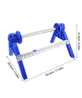 Plastic Wrap Dispenser With Cutter For Tabletop Use Easy Stretch Film Wrapping Machine Manual Packaging Tool