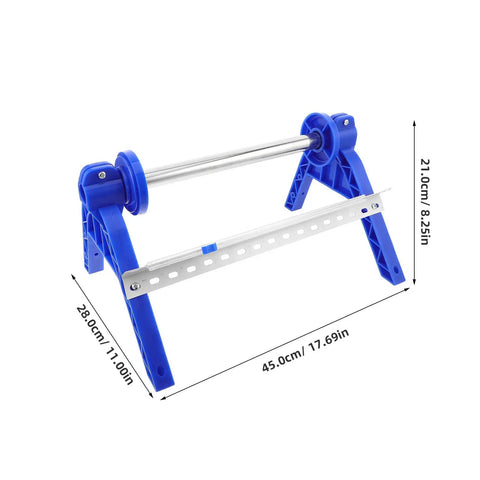 Plastic Wrap Dispenser With Cutter For Tabletop Use Easy Stretch Film Wrapping Machine Manual Packaging Tool