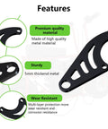 Features of Upgraded Mini Bike Hydraulic Brake Kit With Rear Caliper Mounting Bracket Adapter for Coleman CT100U
