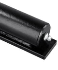 Tough As Nails 7 Inch Weld On Barrel Gate Hinges 4 Pack, matte black steel cylinder hinge for heavy duty gates.
