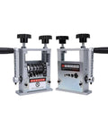 Adjustable Electric Wire Stripping Machine Portable Cable Stripper Tool With V-Groove Rollers, showing handle and cable guide design.
