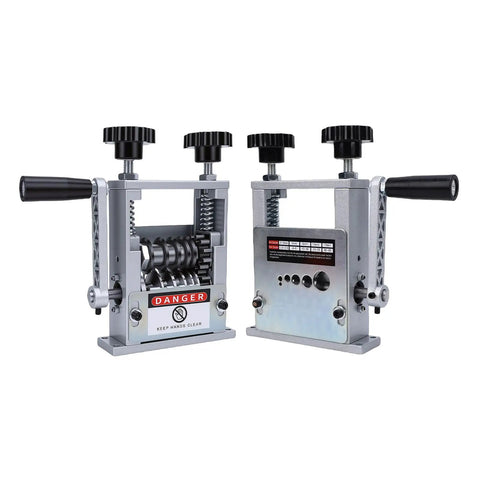 Adjustable Electric Wire Stripping Machine Portable Cable Stripper Tool With V-Groove Rollers, showing handle and cable guide design.