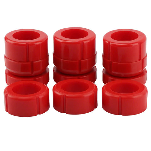 Chevy 81-87 Polyurethane Body Cab Mount Bushing Kit 12 Piece Direct Fit Heavy Duty For C10 C20 K10 K20 K30 GMC 1500 2500