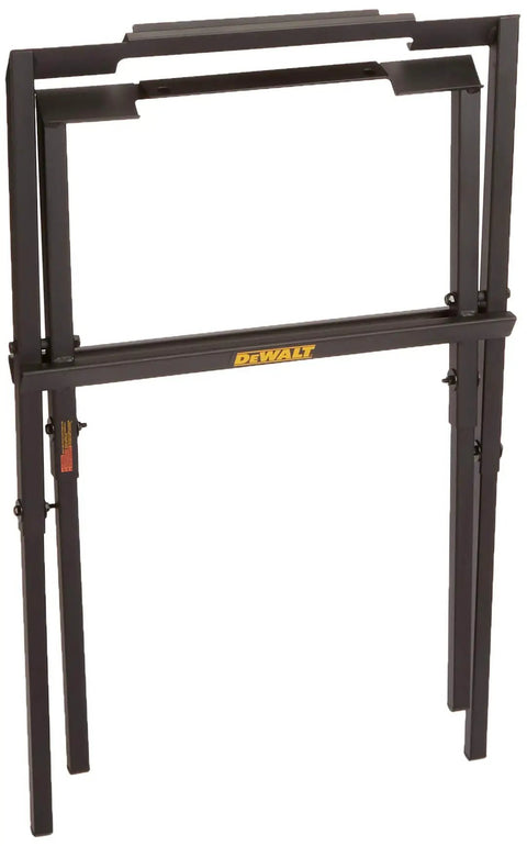 Heavy Duty Table Saw Stand For Jobsite With Folding Flat Design That Fits 10 Inch Compact Saws Rugged Tube Steel Construction