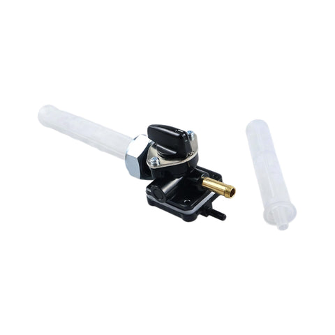 Plug And Play Vacuum System Petcock 22mm Straight Outlet Fits Harley Davidson Sportster 883 XL883 XLH883 1200 XL1200 XLH1200 From 1995 Through 2006 Fuel Valve Replacement 62169 95 95B Easy Install And Reliable with filter tube visible