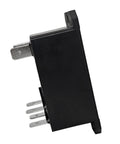 Side view of Beefy 30A 12V DC Panel Mount Relay With DPST NO Contacts for industrial control and home automation setups.