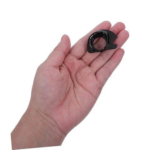 3 Pack Top Loading Dropin Bobbin Case For Sewing Machines Plastic Spare Part With Smooth Ergonomic Design For Stable Threading And Easy Replacement Must Have Go To Crafting Accessory, black plastic bobbin case in hand
