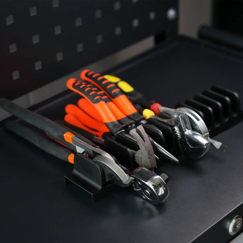 12 Piece Magnetic Plier Organizer Set For Toolbox And Drawer Modular Tool Holder System For Pro Mechanics And DIYers