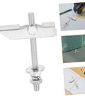 12 Piece Heavy Duty Drywall Anchors And Toggle Bolts Kit for Steel Walls and Metal Surfaces with installation steps shown