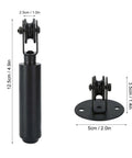 Chandelier Pulley Lighting Kit With Black Iron Wheel Bearing Rod For Easy Pendant Lifts And Swag Lamp Installations, DIY Decor Upgrade