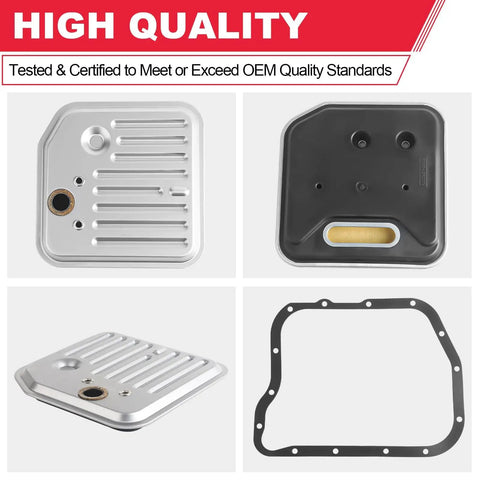 Beefed Up Transmission Filter And Gasket Kit Direct Fit For 42RE 44RE 46RE 47RE 48RE Automatics Fits 1998 2004 Dodge Jeep