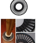Ultra Light Carbon Fiber Shinai Tsuba For Japanese Samurai Blades Ambidextrous Guard Accessory Featuring Extra Strength Yet Featherlight 0.6oz Weight With 3.34 Inch Outer Diameter And 1.34 Inch Inner Diameter