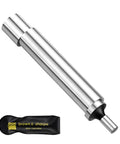 Double End Edge Finder With 0.200 Inch And 0.500 Inch Contact Tips For Precision Milling Setup A Handy Reliable Tool For Machinists To Fast Edge Locate During Milling Durable Easy To Use For Quick Calibrations In The Shop, hardened steel edge finder with case