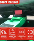 Universal Magnetic Jack Pad 0.37 Inch Slotted Jack Puck Pinch Weld Frame Rail Adapter under car with floor jack