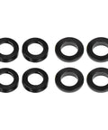 Kickass Grade 5 Titanium M6 Washer Set Featuring Bold Concave And Convex Designs With Matte Black Coating for secure repairs.