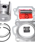 Rock This Badass 50 Mm Plus Half Mm Piston Rings Kit With Needle Bearings Compatible With Ax100 Engine Parts Upgrade Your Ride Today With Hardcore Gear For Long Life And Top Tier Performance Proven For Every Rider Who Wants Quality Without Hassle. AX100 piston ring kit with 50.5mm piston, gasket and needle bearing