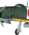 Ki84 Hayate Frank 1 To 72 Scale Plastic Model Aircraft Kit With Decals And Detailed Instructions WWII fighter side view