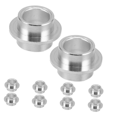 Durable Aluminum Inline Skate Spacers Kit 20 Pieces Self Centering Gasket Bearings And Bushings For Men And Women Outdoor Skating