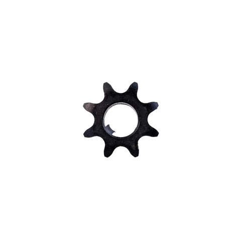 40 41 Chain 8-Tooth 2182-K Jackshaft Sprocket With Five Eighths Inch Bore For Go Karts And Dune Buggies Dual Set Screws And Integral Key black steel