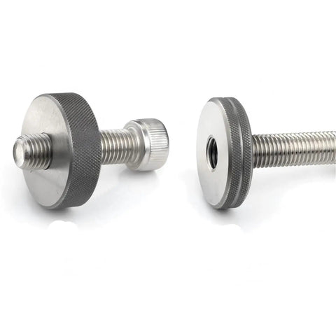 Top Shelf Go No Go Metric Thread Ring Gauge Set For Snappy External Screw Checking With Slick Action That Lets You Dial In Router And Table Saw Threads Fast Today – stainless steel bolts with textured grips.