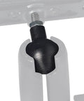 Close-up of Two Pack Universal Aluminum Ball Head Adapter for 25mm mounts showing the 1/4-20 threaded stud connection.