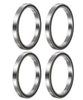 6706-2RS Deep Groove Ball Bearings, 4 Pack, 30x37x4mm Double Rubber Sealed Chrome Steel Bearings
