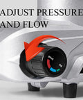 Professional Grade Portable Airless Paint Sprayer With 1600W Copper Motor Adjustable Flow Control detailing pressure adjustment knob.