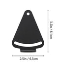 Privacy Barn Door Lock Teardrop Latch Black Carbon Steel For Sliding Barn Doors Pocket Doors Cabin Doors And Shed No Fuss Easy Install