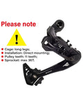 Heavy Duty Beefy 10 Speed Right Shift Lever Set For Mountain Bikes With Direct Mount Rear Derailleur