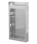 Heavy-Duty Aluminum Enclosure Box for Switching Power Supply, Easy Install DIY Case, Rock-Solid Industrial Power Housing for Continuous Stable Operation and Reliable Switch Converter Projects, hex vent panel