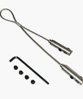 Heavy Duty Stainless Steel Wire Grip T-Type Puller For Electricians with two sturdy wire grips and hex keys.