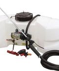 15 Gallon Spot Sprayer For Lawn Care With Corrosion-Resistant Poly Tank, Low-Profile Design For Stability, Full Drain Capability